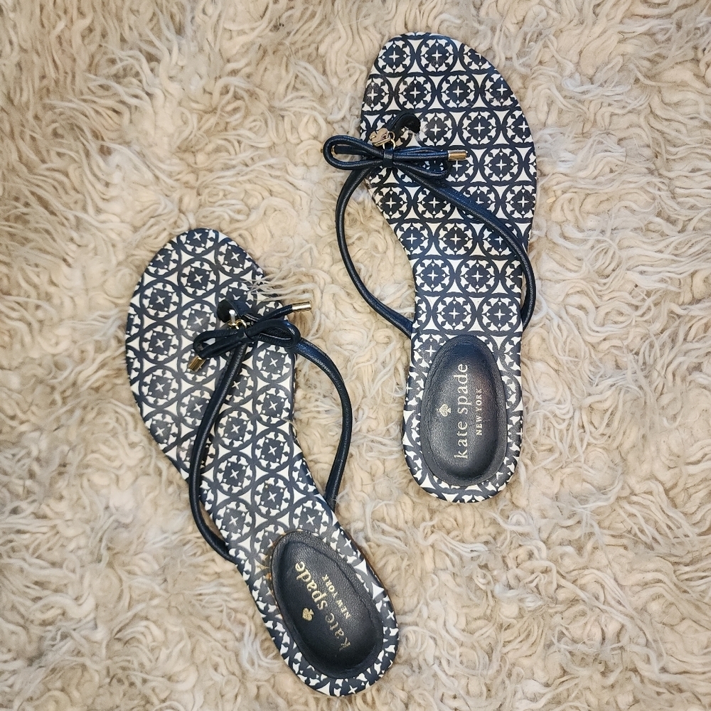 Kate Spade Mystic Bow womens sandal size 7.5